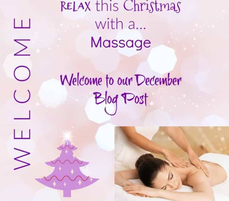 Relax this Christmas with a Massage