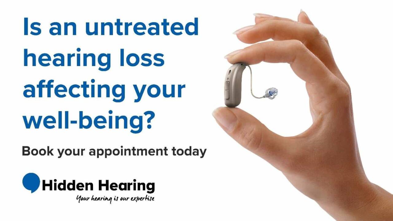 Hidden Hearing Hearing aids Ashbourne & Hilton Physiotherapy & Sports